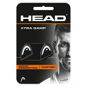 Head Xtra Damp Black / White 2 szt.